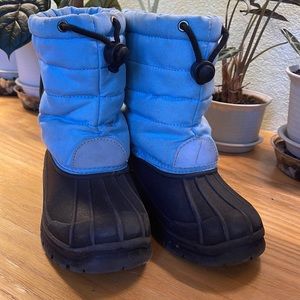 Toddler winter snow and rain boots waterproof